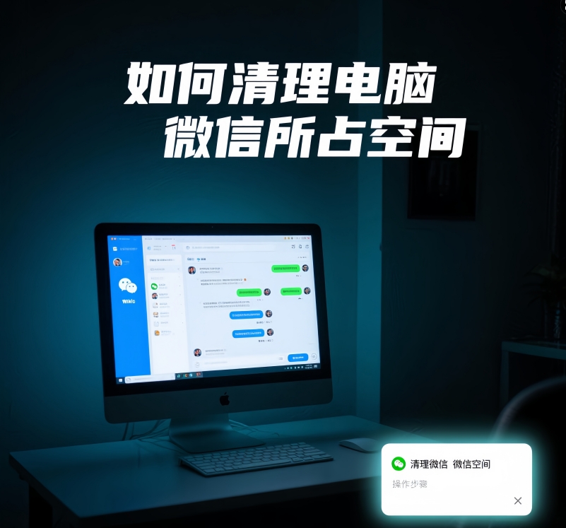 硬盤(pán)空間不足，如何清理電腦微信所占用空間